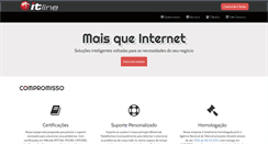 Desktop Screenshot of itline.com.br